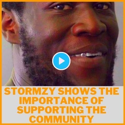 Stormzy Shows the Importance of Supporting the Community